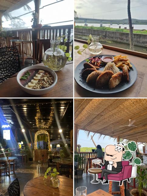 The interior of AGAVA restaurant & bar