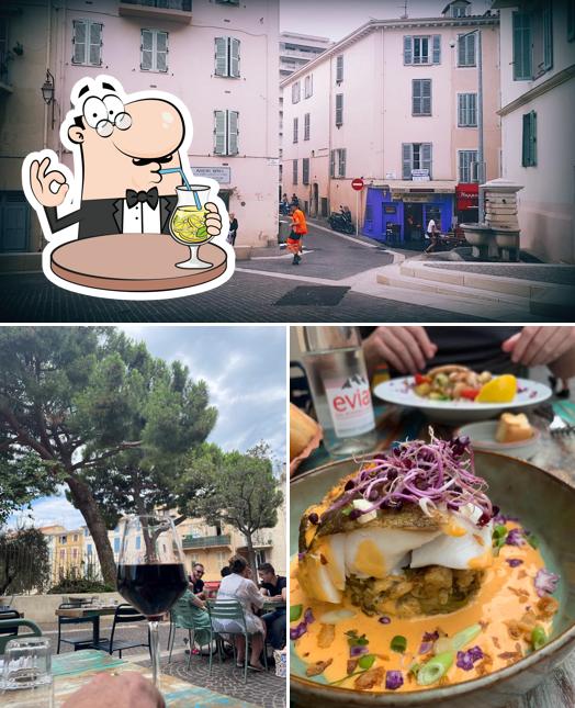 Vérifiez la photo représentant la boire et extérieur concernant Le Bistrot De Grand Mère