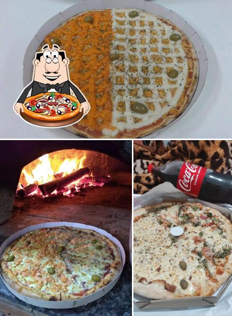 Experimente pizza no Pizzaria Chega+