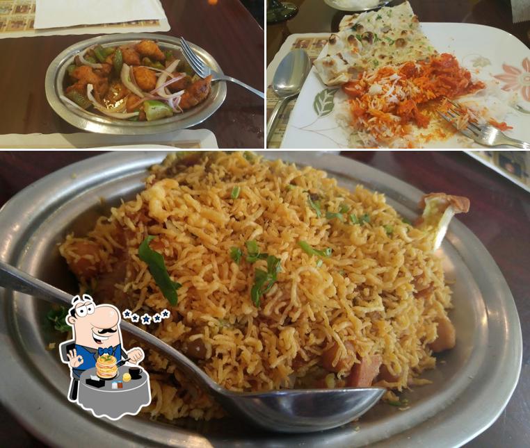 Meals at Taj Indian Cuisine