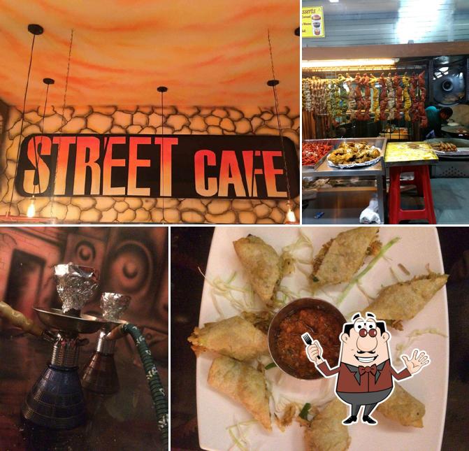 Food at The Street Cafe