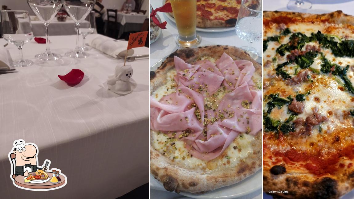 Scegli tra le svariate varianti di pizza