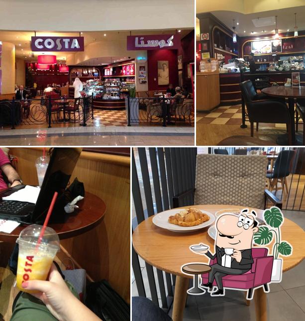 Costa Coffee Al Wahda Mall cafe, Abu Dhabi, Al Wahda Mall