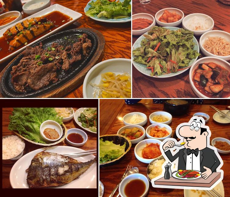 Food at Korean Grill
