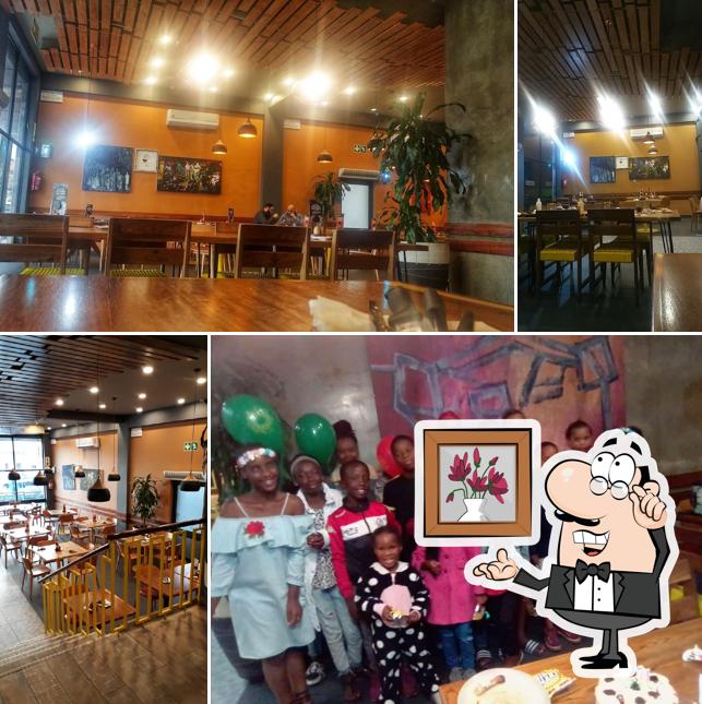 L'intérieur de Nando's Bayview