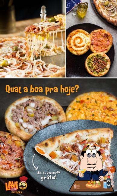 Bruschettas em Lavi Esfiharia e Pizzaria