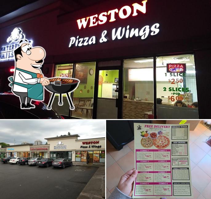 Weston Pizza And Wings in Hamilton Restaurant menu and reviews