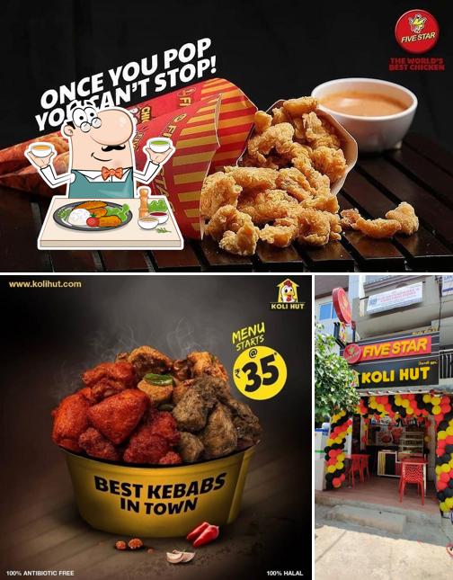 FIVE STAR CHICKEN (KOLI HUT) is distinguished by food and interior