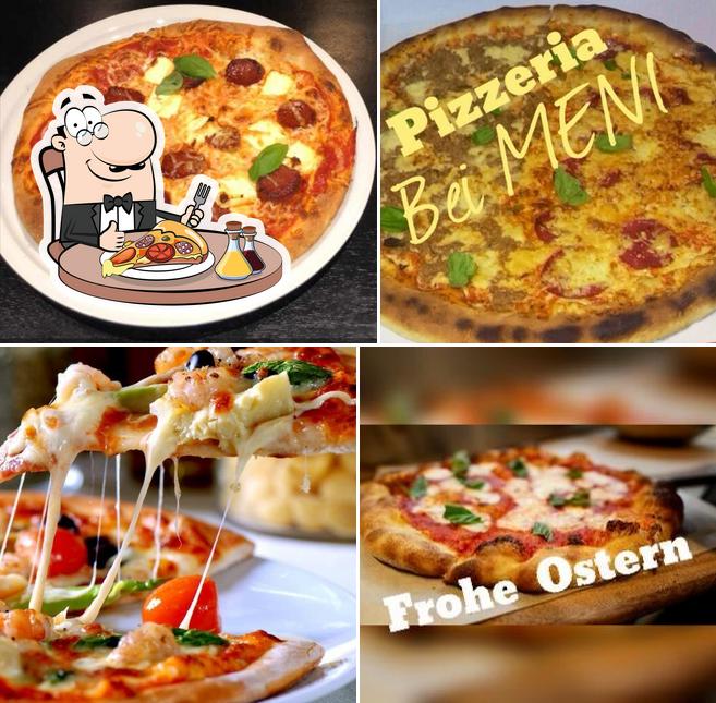Get pizza at Pizzeria Bei Meni