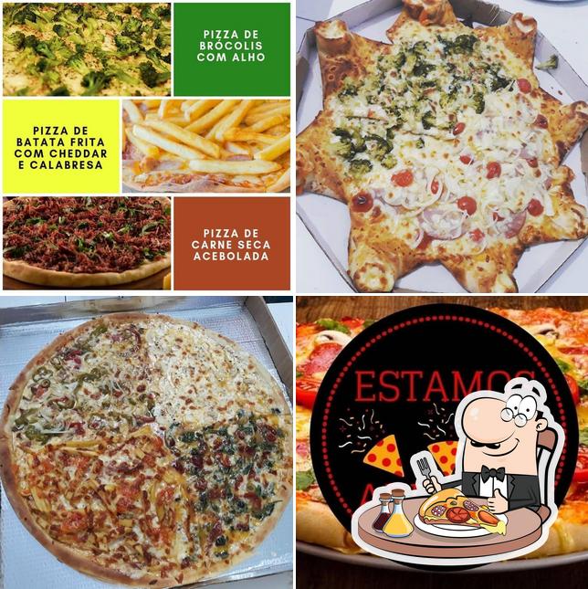 Peça diferentes estilos de pizza