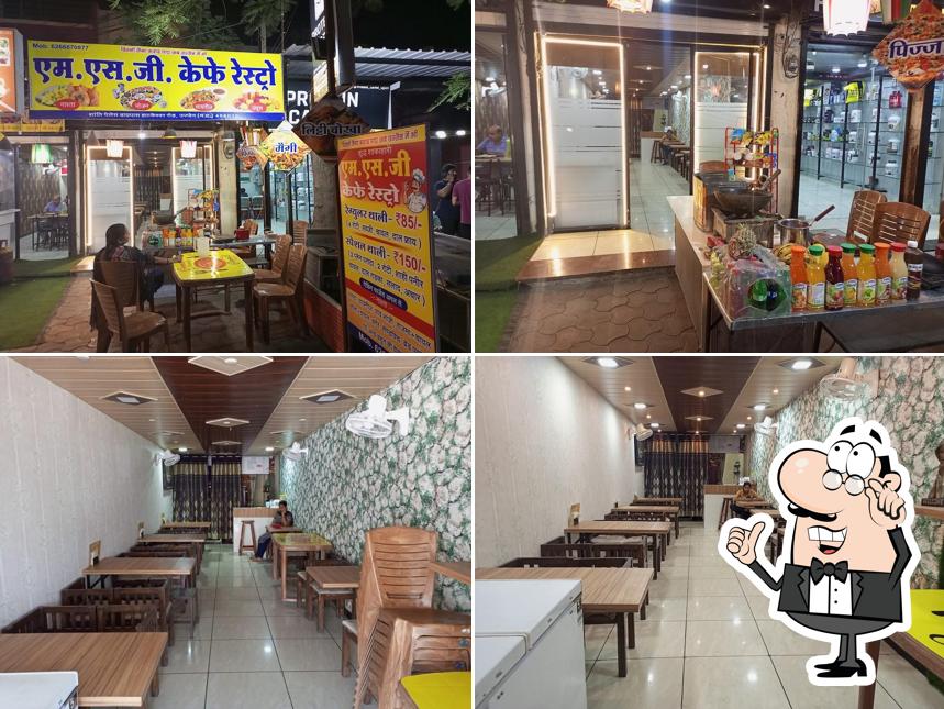 The interior of MSG Cafe Restaurant
