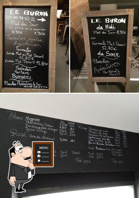 Découvrez le menu du jour sur le tableau