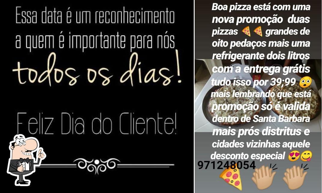 Here's a picture of Boa Pizza Delivery Santa Bárbara MG