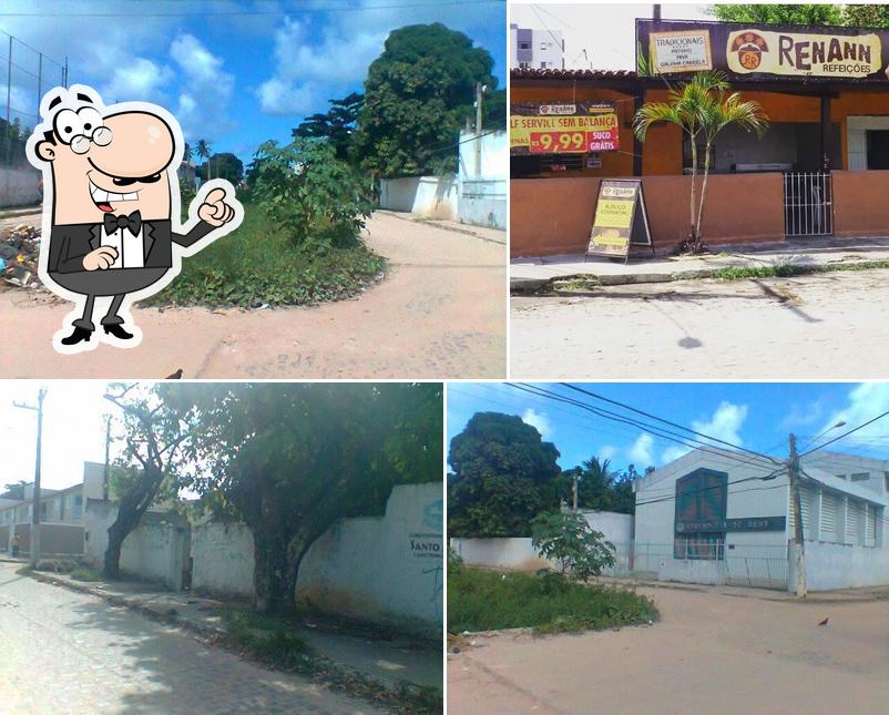 O exterior do Renan's Bar