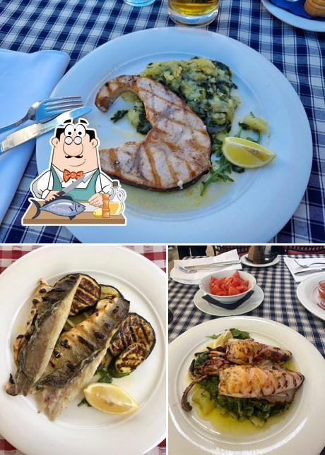 Salmone grigliato al Taverna Joso