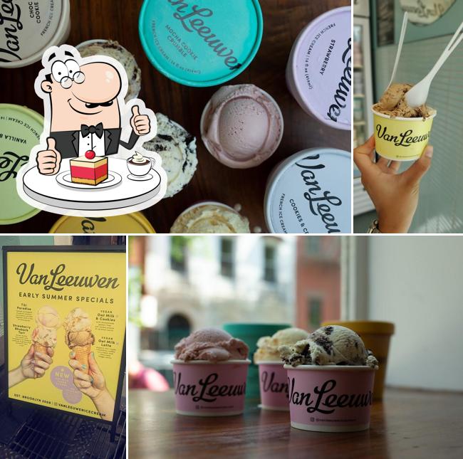 "Van Leeuwen Ice Cream" предлагает большой выбор десертов