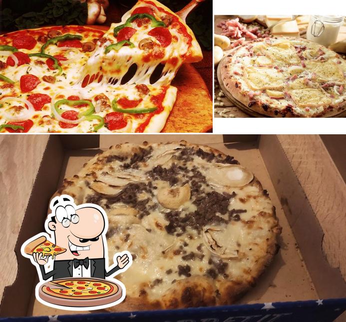 Choisissez des pizzas à Sunset Pizza