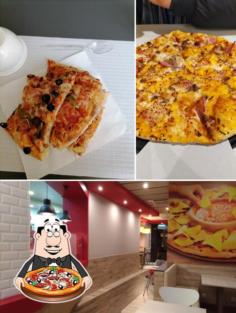 Отведайте пиццу в "Telepizza Leiria"