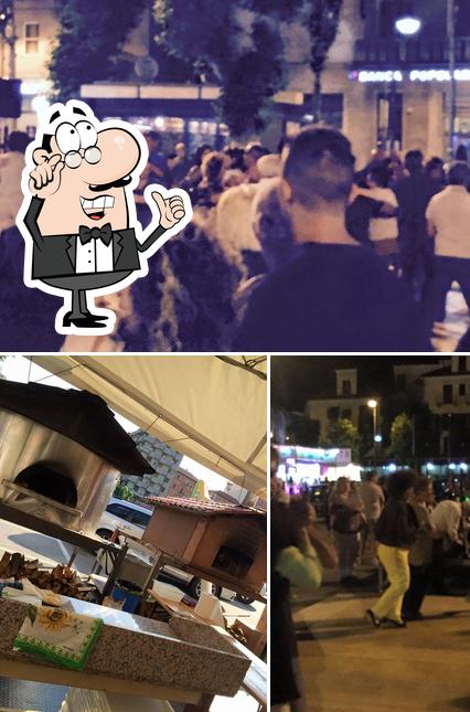 Gli interni di Pizza pazza in piazza cuorgnè