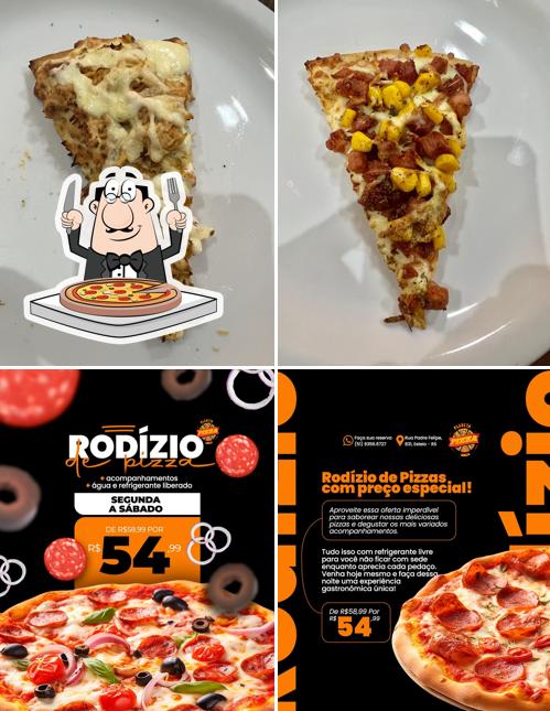 Consiga pizza no Planeta Pizza Rodízio