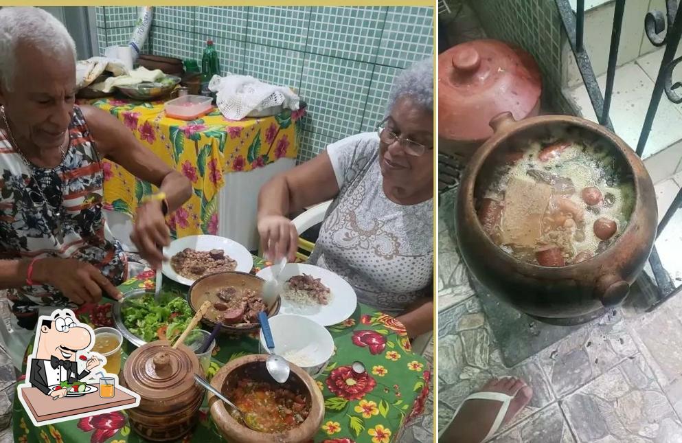 Comida em Feijão Dú Caroço