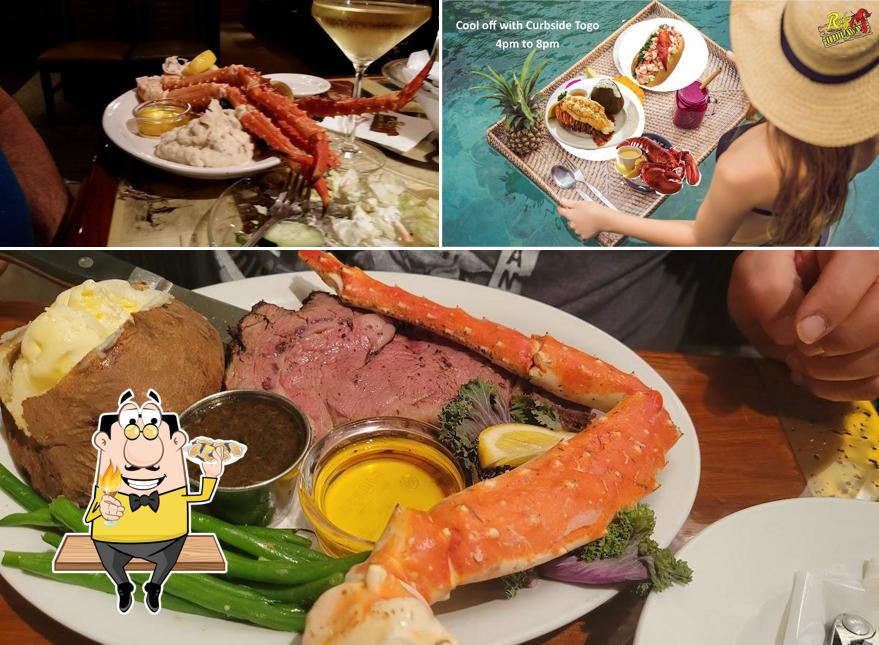 Rudy's Hideaway Lobsterhouse in Rancho Cordova Restaurant menu and