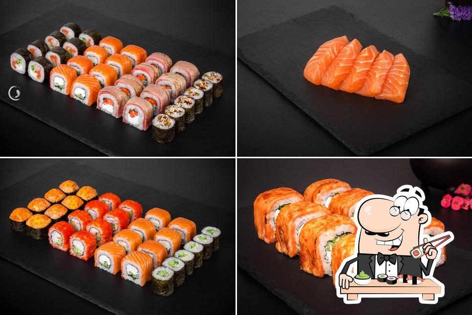 Prenez de nombreuses options de sushi