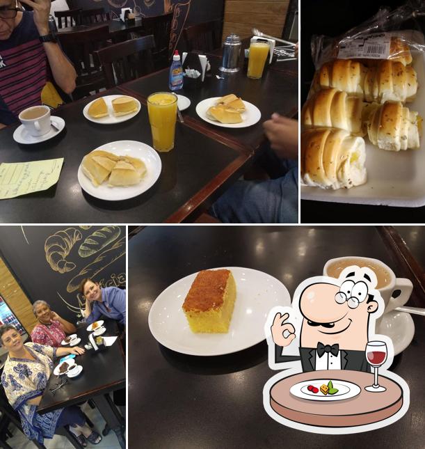 Comida em Café Bakery