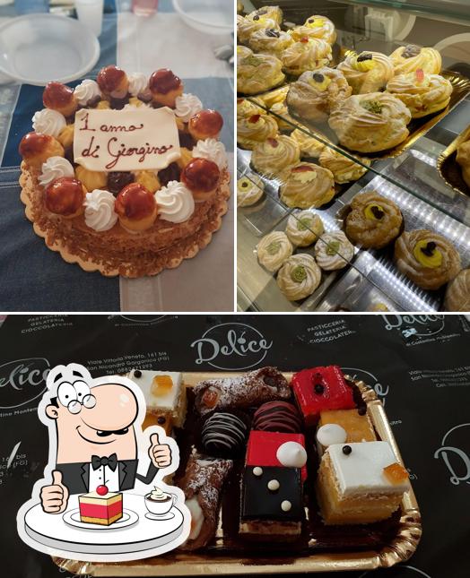 Delice Pasticceria propone un'ampia gamma di dessert