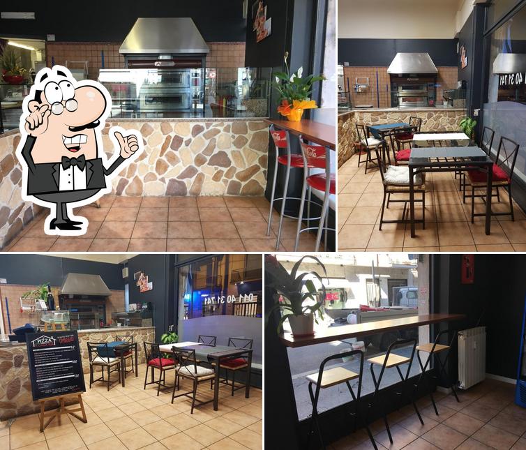 L'intérieur de Pizzeria A Casa Tua