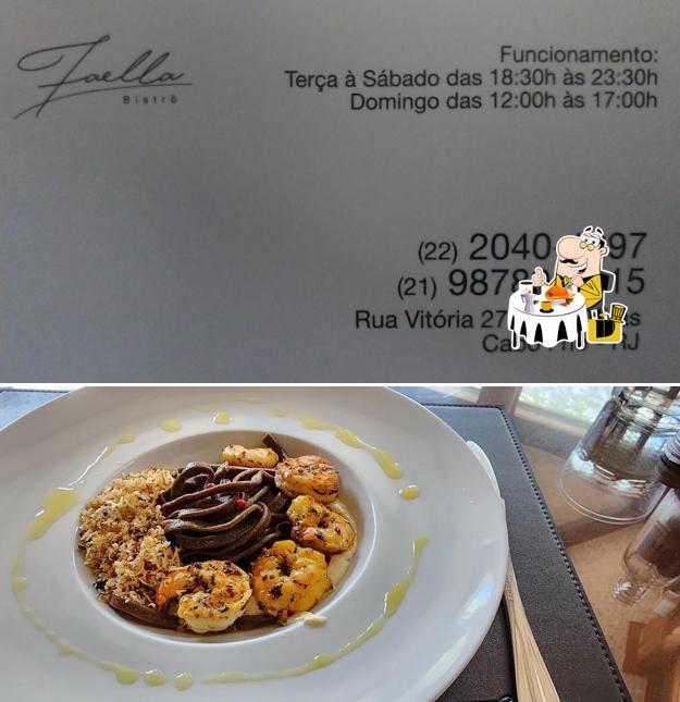 Platos en Faella Bistrô