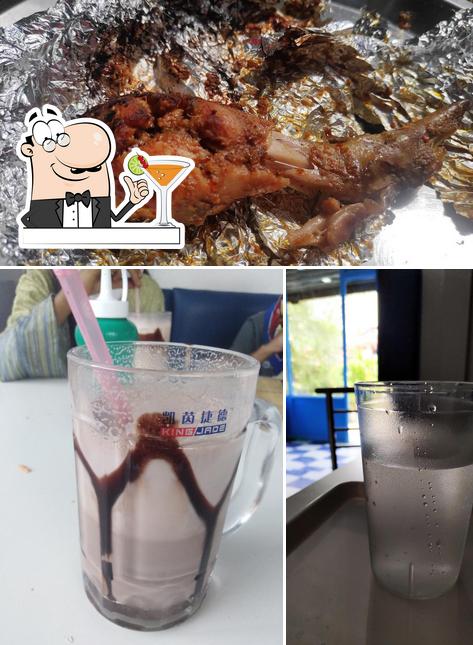The photo of Food Freak’s drink and food