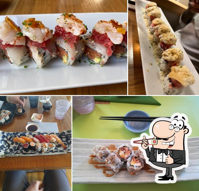 Ordina le varie opzioni di sushi
