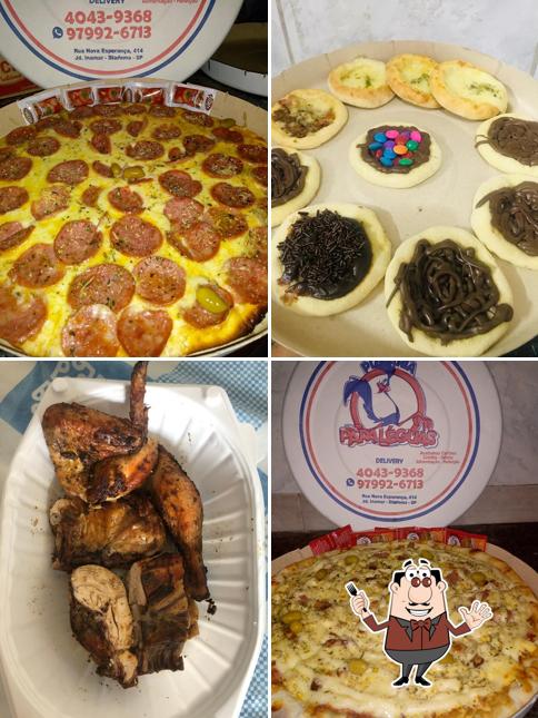 Comida em Nova frangalhos galeteria e pizzaria