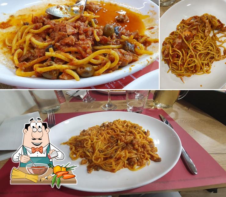 Spaghetti alla bolognese al Ristorante Cavalieri Spiaggia