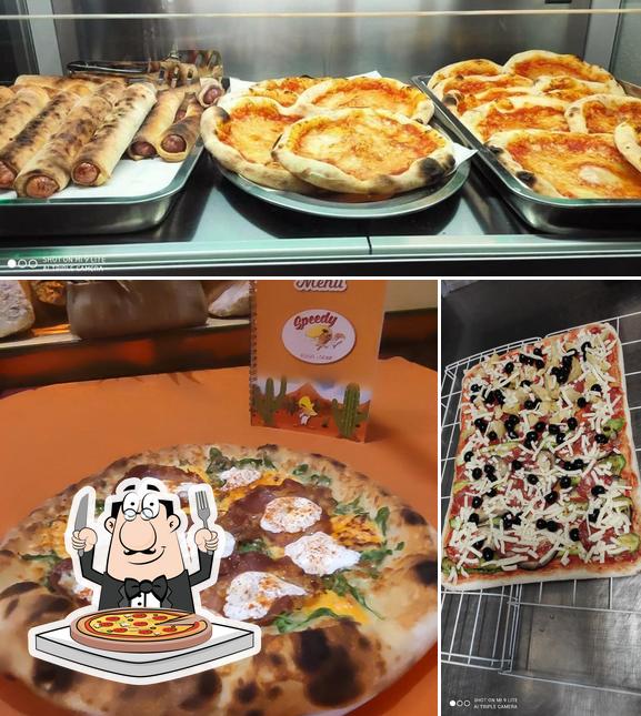 Prova una pizza a Speedy Food & Drink di Cello Marcello