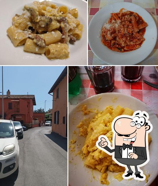 Puoi goderti l'aria fresca dal dehors di Trattoria La Rustica