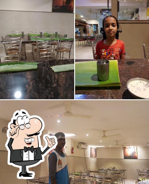 Check out how Amirtham Restaurant looks inside