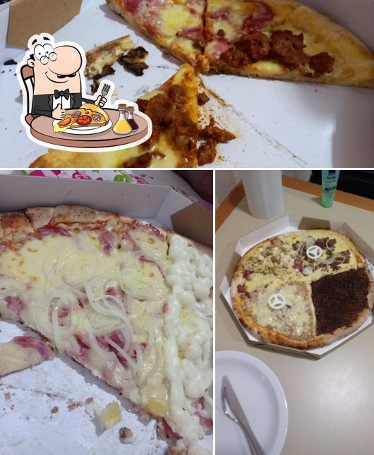 Escolha pizza no Opção Tele Pizza