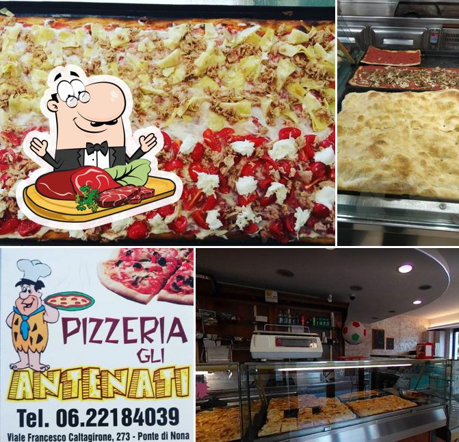 Carpaccio di manzo al Pizzeria Gli Antenati