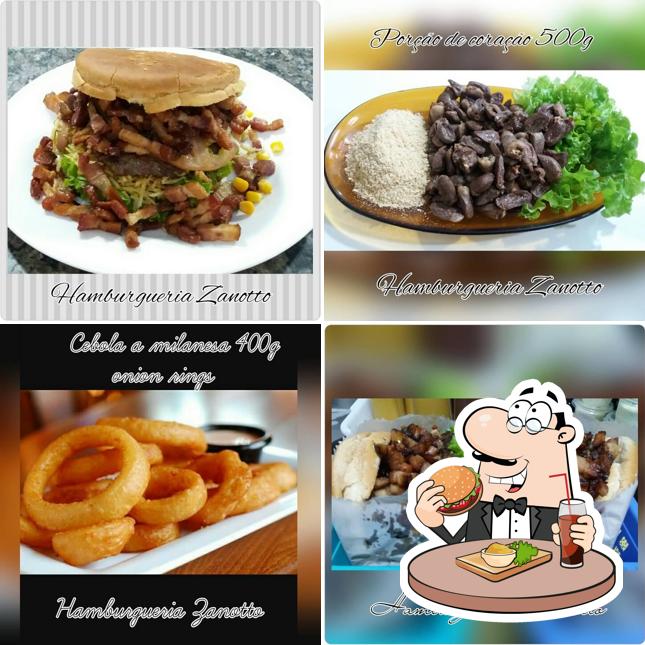 Os hambúrgueres do Zanotto Hamburgueria - Lages irão saciar uma variedade de gostos