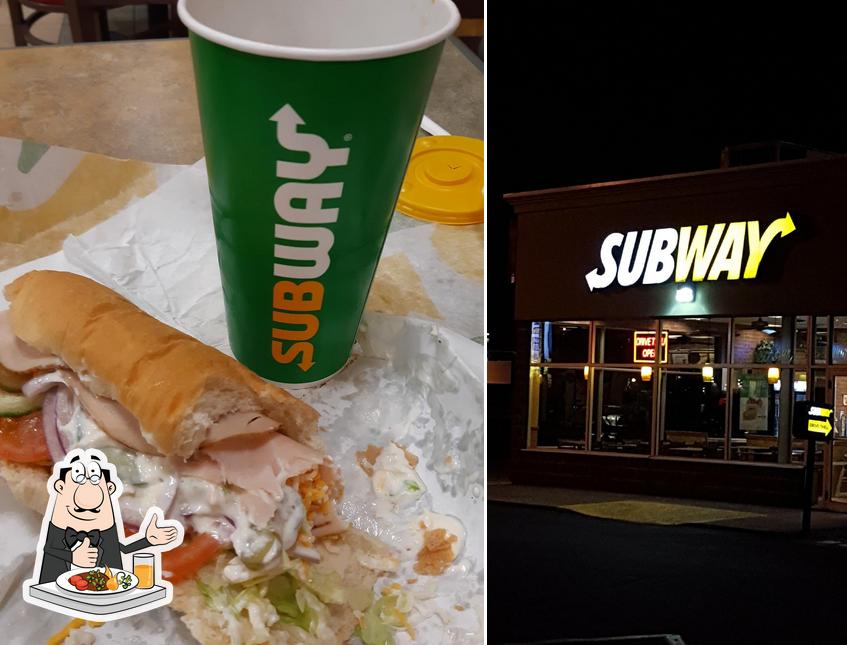 Nourriture à Subway