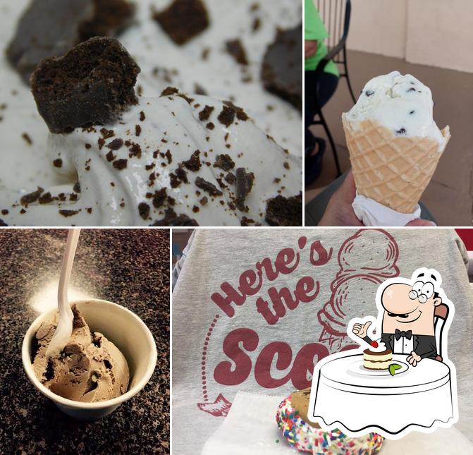 Here's The Scoop Homemade Ice Cream in Melbourne Restaurant menu and