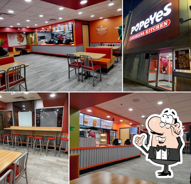 L'intérieur de POPEYES LOUISIANA CHICKEN