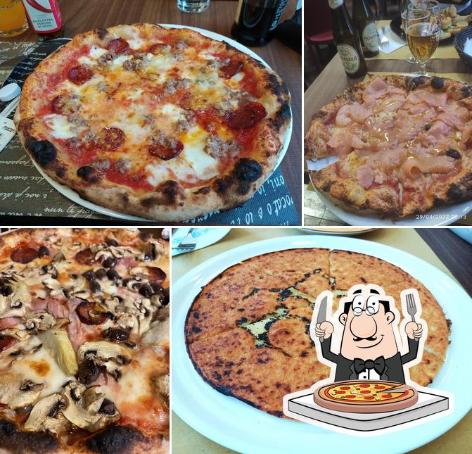 Scegli tra le molte varianti di pizza