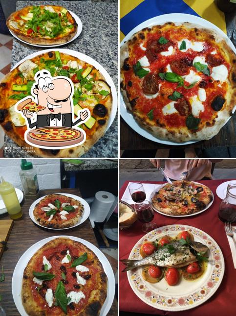 Prenez des pizzas à L'Antico Vicoletto Ristorante Pizzeria