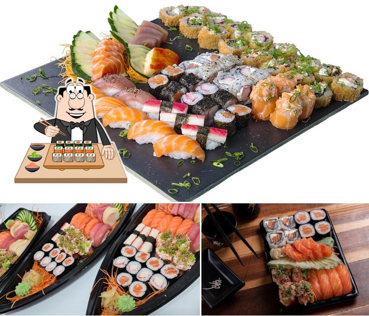 Elige uno de sus distintos tipos de sushi