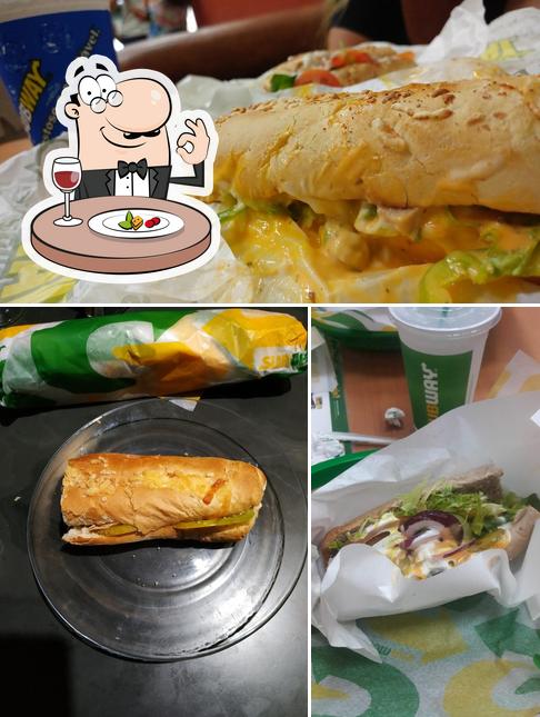 Comida em Subway