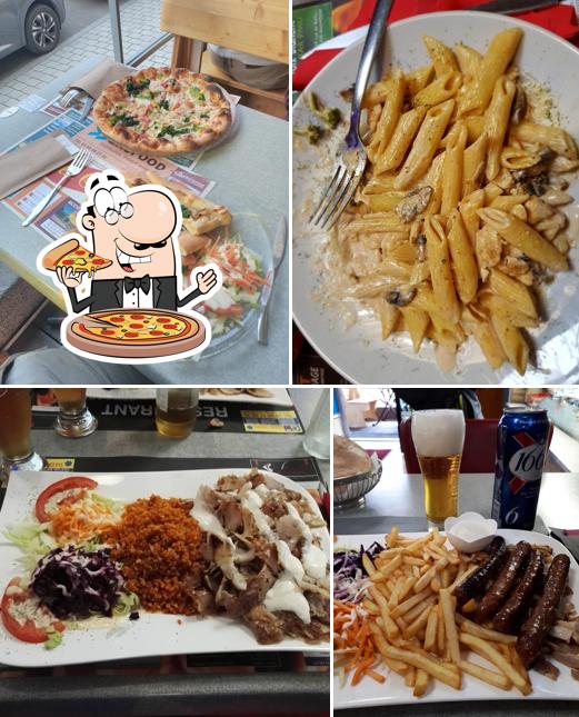 Essayez différents genres de pizzas