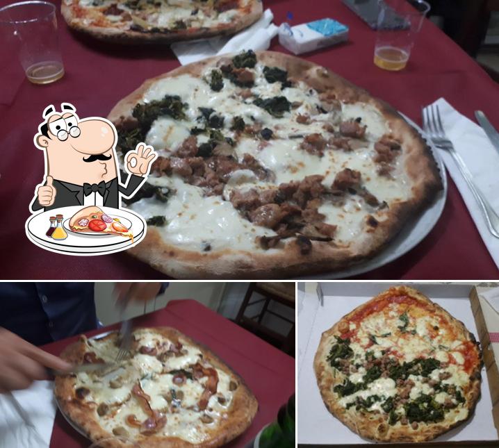 A O'Balcunciello, puoi ordinare una bella pizza